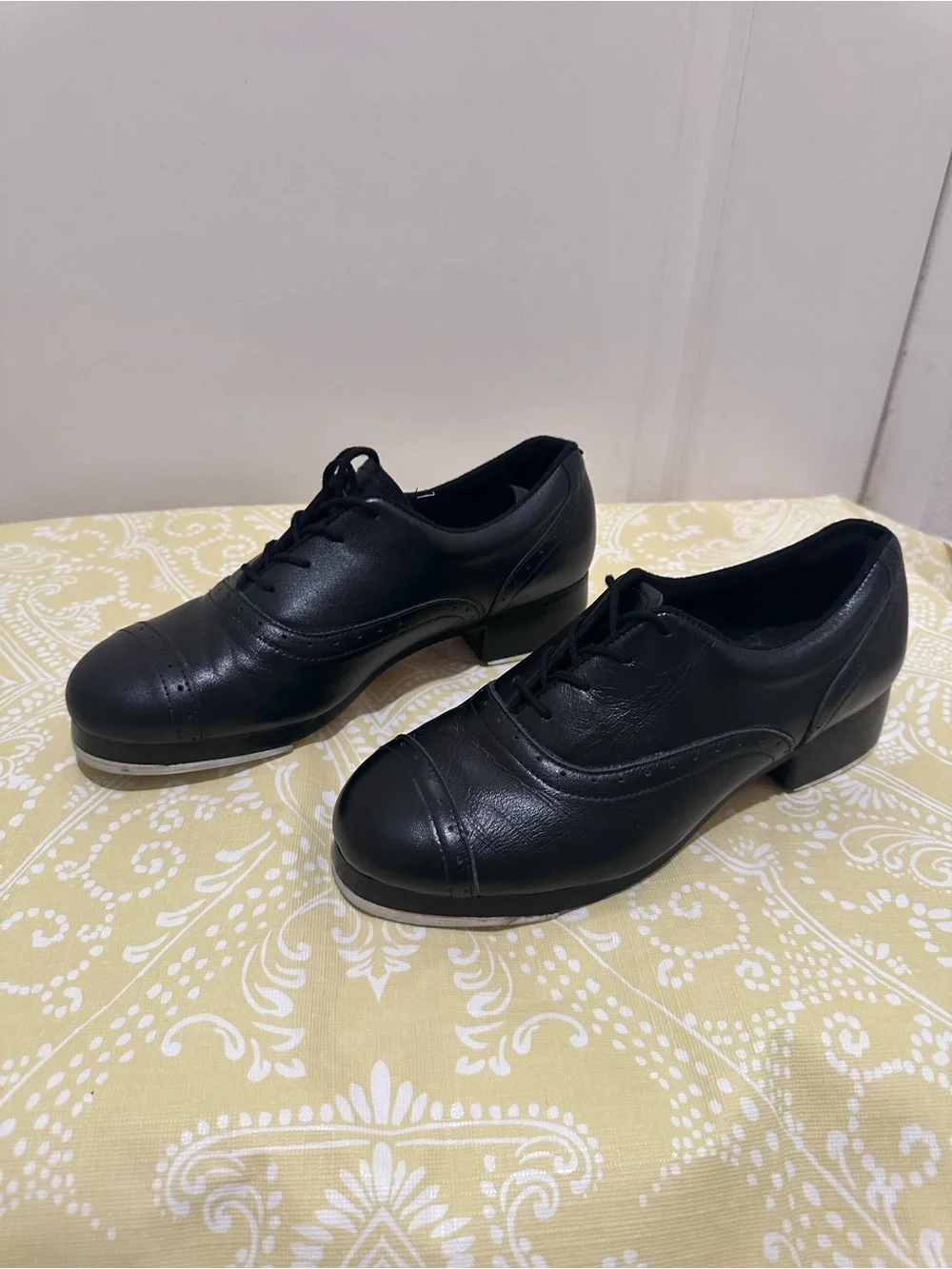 Bloch Jason Samuel Smith Black Lace-Up Tap Shoes